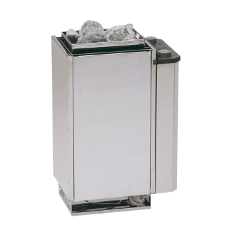 EOS Saunaofen M3 3,0 kW mit integrierter Steuerung Edelstahl 