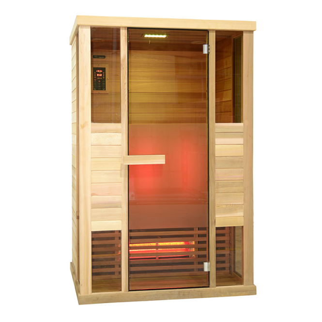Infrarot Wärmekabine "Phönix Medium 130" kanadischer Zeder 