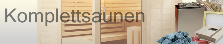 Komplett-Sauna