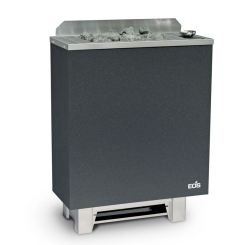 EOS Kombi - Stand Saunaofen mit Verdampfer BI-O Gracil Anthrazit Perleffekt 