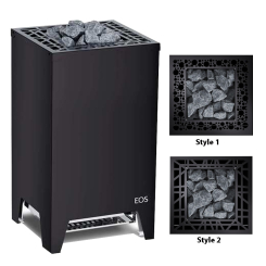EOS Saunaofen Cubo 2 Standofen Black matt Schwarz 