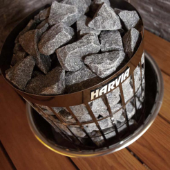 HARVIA Einbaurahmen für Cilindro Saunaofen Edelstahl 