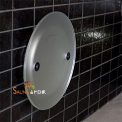 HARVIA Dampfdüse "Silent" mit flacher Glasabdeckung 