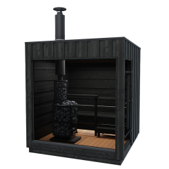 Harvia Legend Outdoor Saunakabine Holzbeheizt 