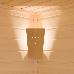 Sauna LED Innenleuchte "Moris" Saunaleuchte 