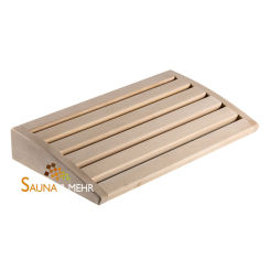 Sauna Holz Kopfstütze - Komfort - Linde 
