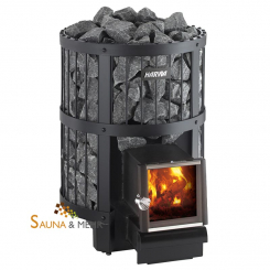 HARVIA Legend Holz-Saunaofen 240SL befeuerung von Aussen incl. Saunasteine 