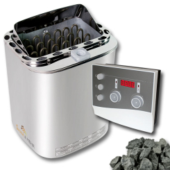 Technik-Set | Combi Saunaofen 8 kW + Steuerung Combicontrol K3 - incl. Saunasteine 