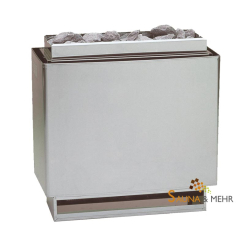 EOS Saunaofen P1 Standausführung Chromstahl 