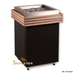Sentiotec Saunaofen QUBE - von 9 - 15 kW incl. Saunasteine 