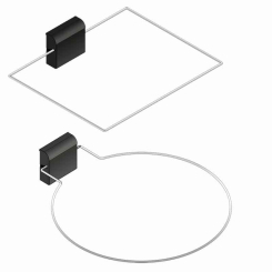 Sentiotec Sicherheits Abschaltwippe SFE für Saunaöfen eckig oder rund 