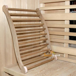 Sauna - Infrarot - Ergonomische Rückenlehne - Zeder hell 