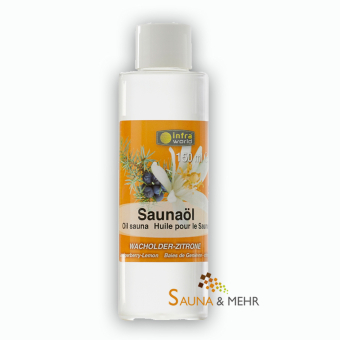 Infraworld Aufguß Saunaöl 150 ml Wacholder-Zitrone