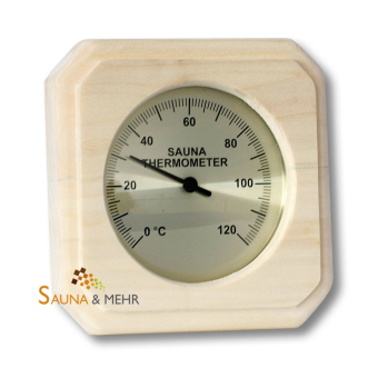 Sauna Thermometer hot.LINE 0-120°C im Holzgehäuse ESPE 